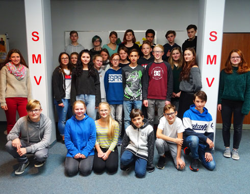 SMV-Gruppenbild – Gymnasium Aulendorf